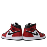 Nike Air Jordan 1 Mid Chicago Black Toe 554724-069 01