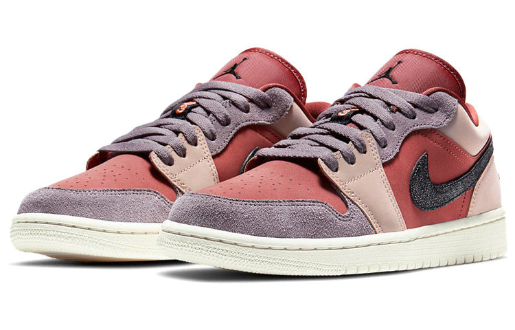 Womens WMNS Air Jordan 1 Low 'Canyon Rust' Canyon Rust/Black/Purple Smoke DC0774-602 01