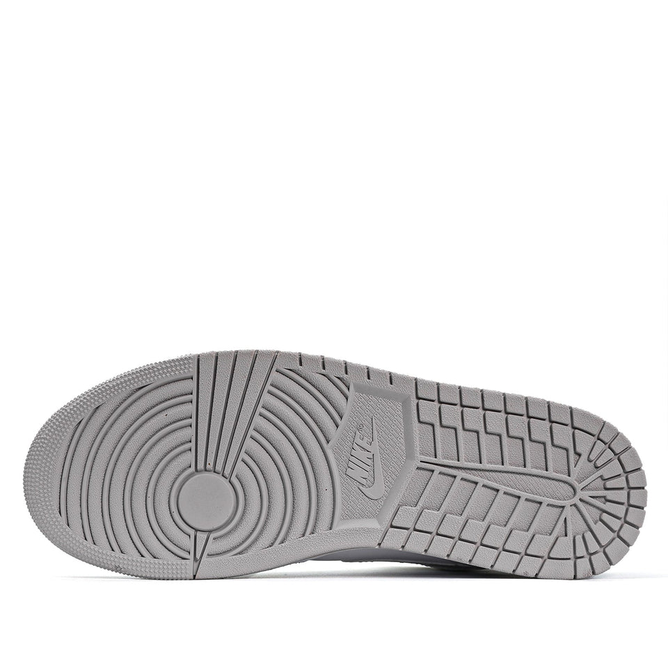 Nike Air Jordan 1 Mid 'Swoosh Logo - Grey Camo' White/Photon Dust/Grey Fog DC9035-100 01