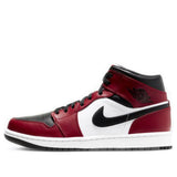 Nike Air Jordan 1 Mid Chicago Black Toe 554724-069 01