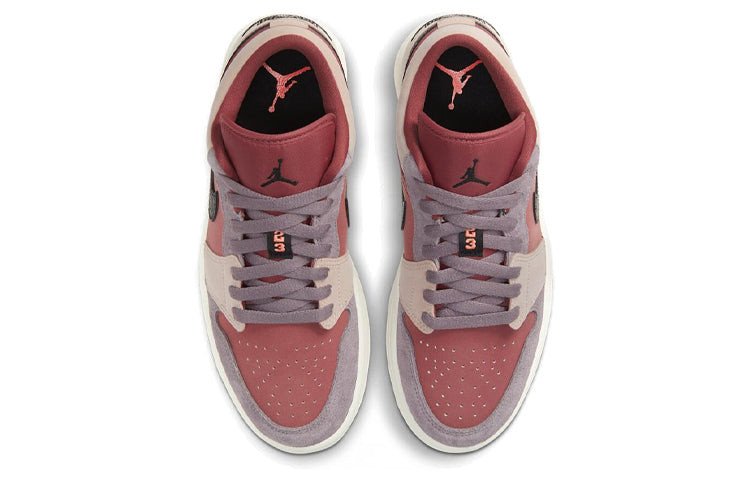 Womens WMNS Air Jordan 1 Low 'Canyon Rust' Canyon Rust/Black/Purple Smoke DC0774-602 01