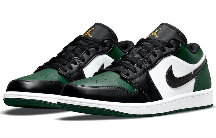 Nike Air Jordan 1 Low Green Toe 553558-371 01
