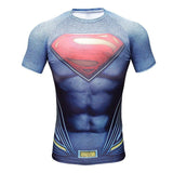 3D T-Shirt  Superman Compression Shirt