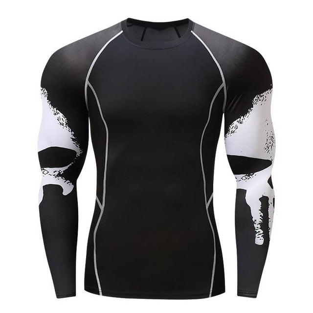Skull bodybuilding fitness Shirt
