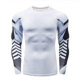 2019 Newest 3D Lightning Jerseys Mens Compression Shirts Long Sleeve