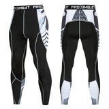 2019 Newest Fashion 3D Print Mens Compression Pants Quick Dry