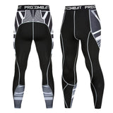 2019 Newest Fashion 3D Print Mens Compression Pants Quick Dry