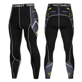 2019 Newest Fashion 3D Print Mens Compression Pants Quick Dry