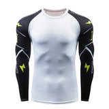 Lion Compression Shirts 3D Print Elastic T Shirt  (Long Sleeve )