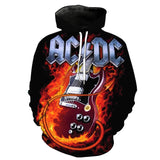 ACDC Rock Band 3D full over print Hoodie, Sweater, TShirt TS-004