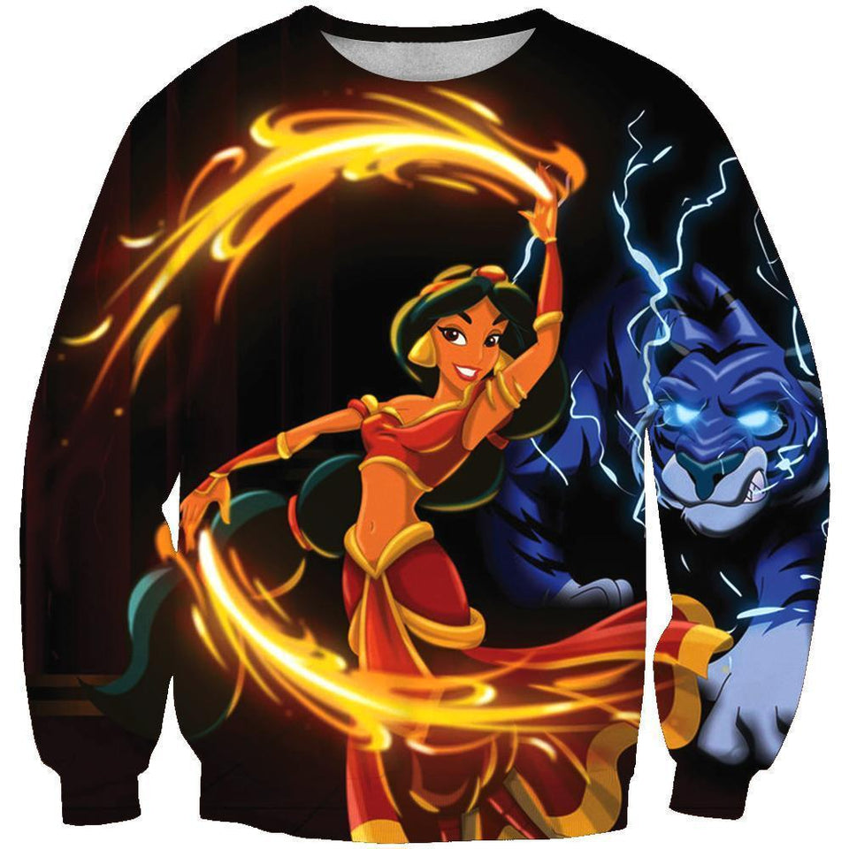 Aladin 3D full over print Hoodie, Sweater, TShirtt TS-021