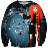 Brave 3D full over print Hoodie, Sweater, TShirtt TS-023