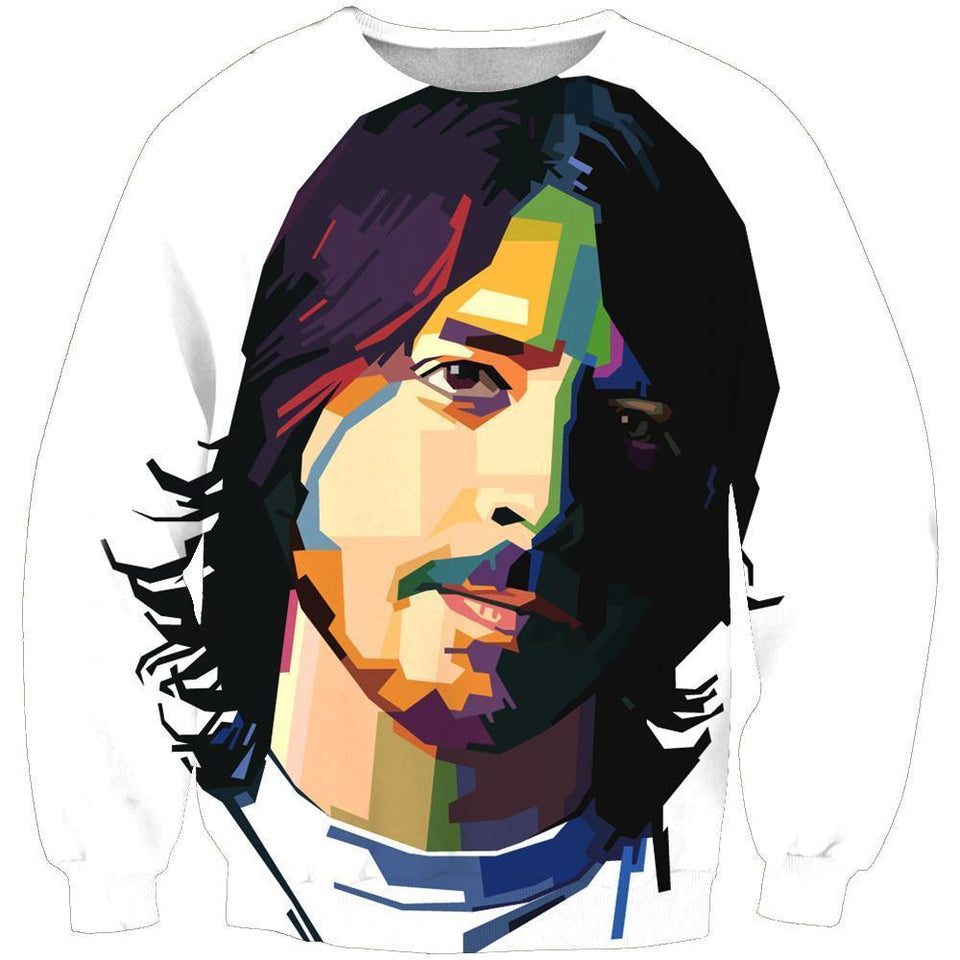 Dave Grohl 3D full over print Hoodie, Sweater, TShirtt TS-005