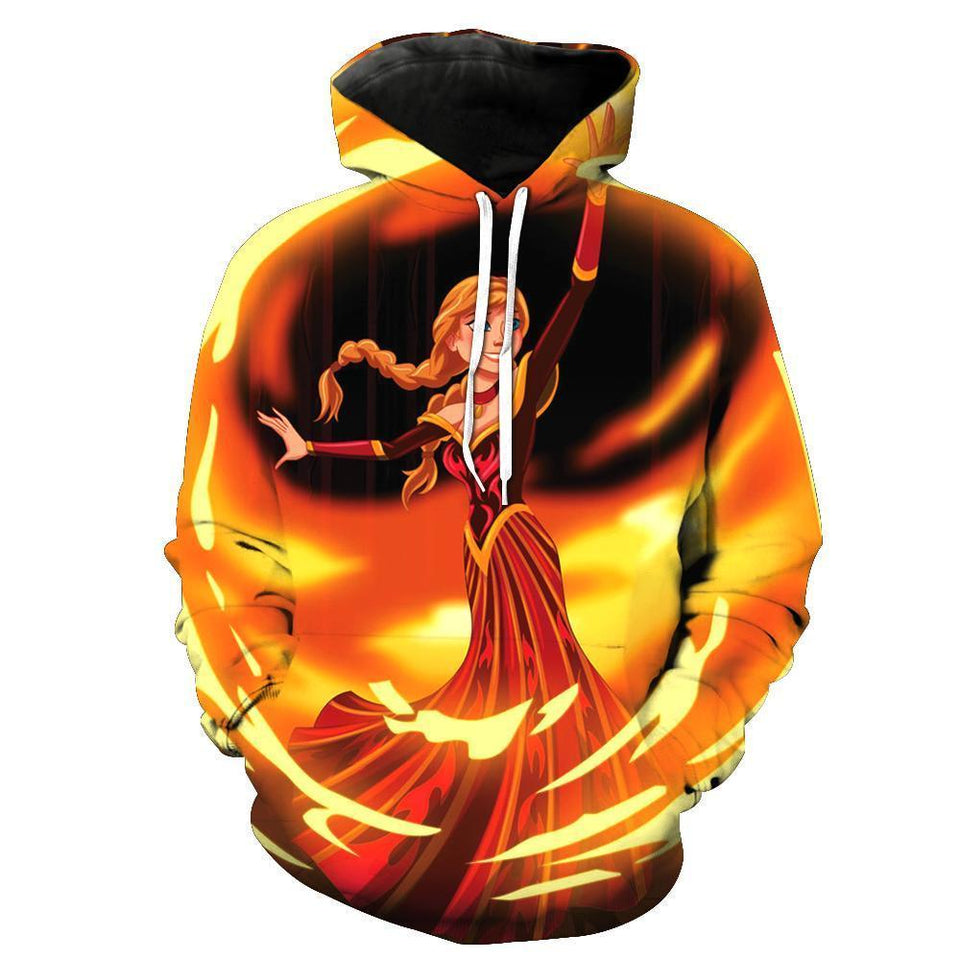 Frozen 3D full over print Hoodie, Sweater, TShirtt TS-021