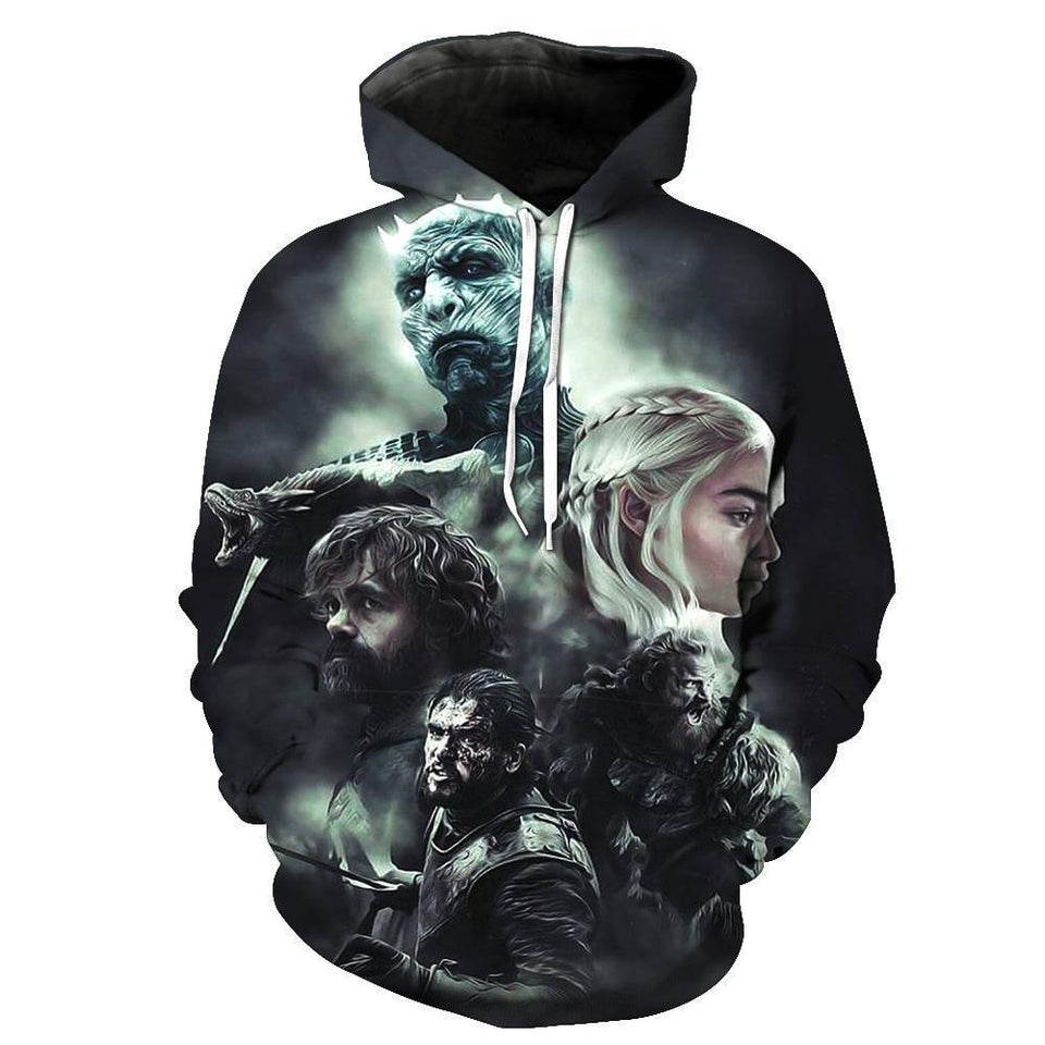 Game of thrones 3D full over print Hoodie, Sweater, TShirtt TS-026