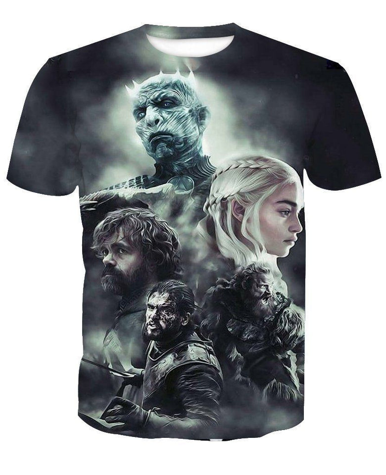 Game of thrones 3D full over print Hoodie, Sweater, TShirtt TS-026