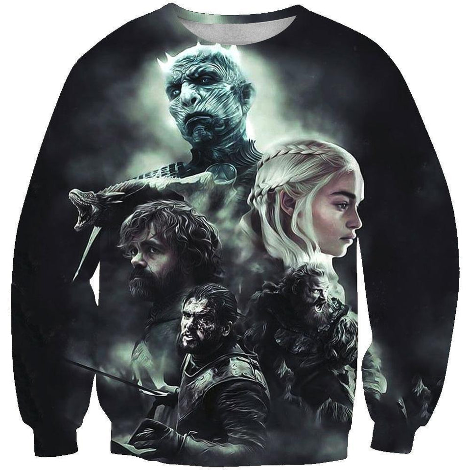 Game of thrones 3D full over print Hoodie, Sweater, TShirtt TS-026