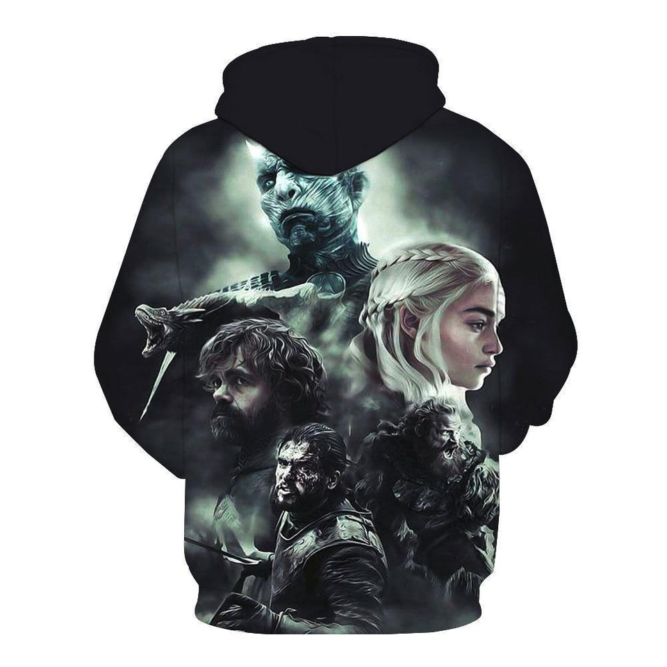 Game of thrones 3D full over print Hoodie, Sweater, TShirtt TS-026
