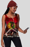 Skyline Chicago 3D full over print Hoodie, Sweater, TShirt RC-002