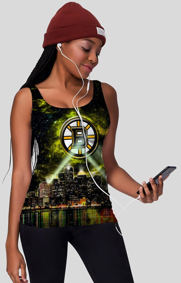 Skyline Boston Bruins 3D full over print Hoodie, Sweater, TShirt RC-010