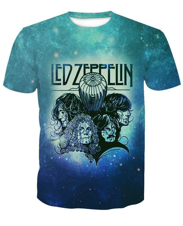Led Zeppelin 3D full over print Hoodie, Sweater, TShirt TS-030