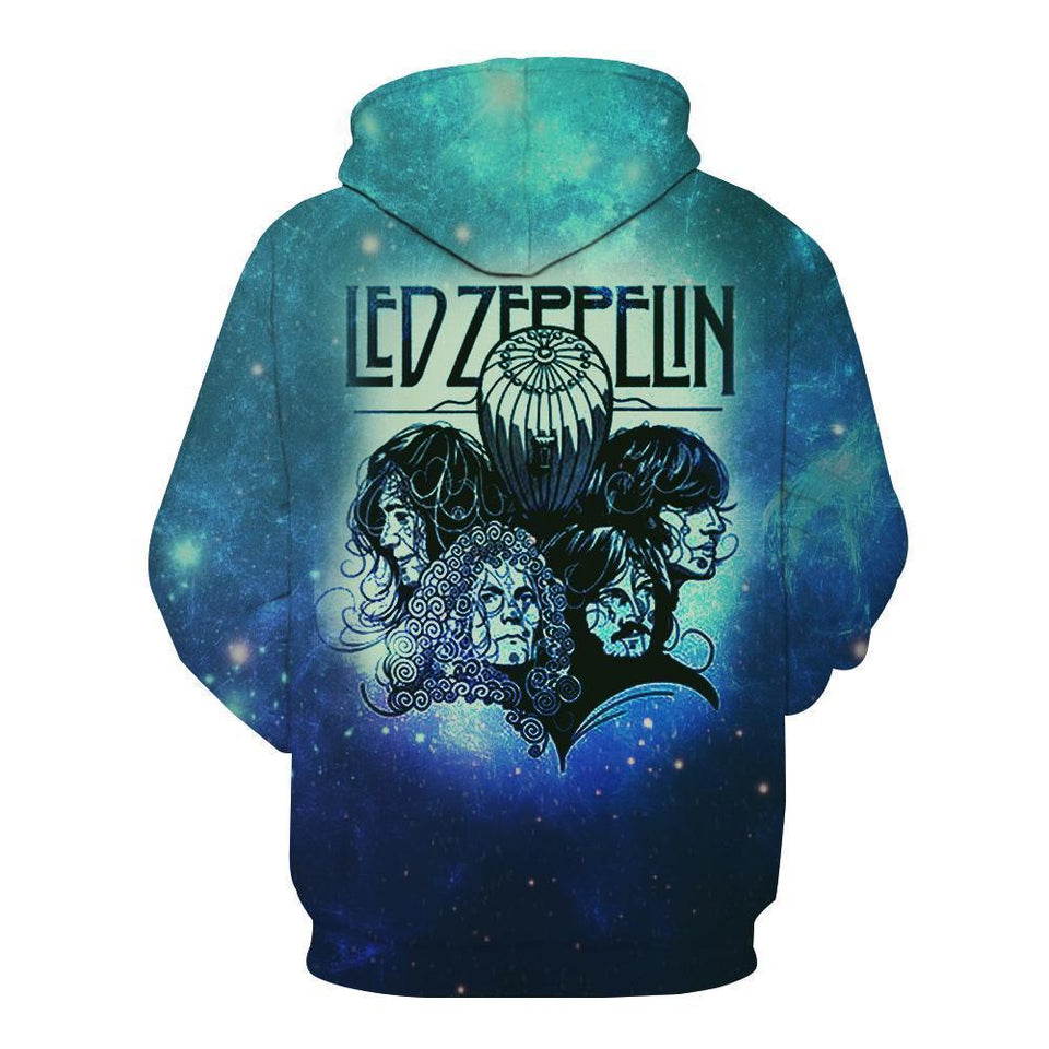 Led Zeppelin 3D full over print Hoodie, Sweater, TShirt TS-030
