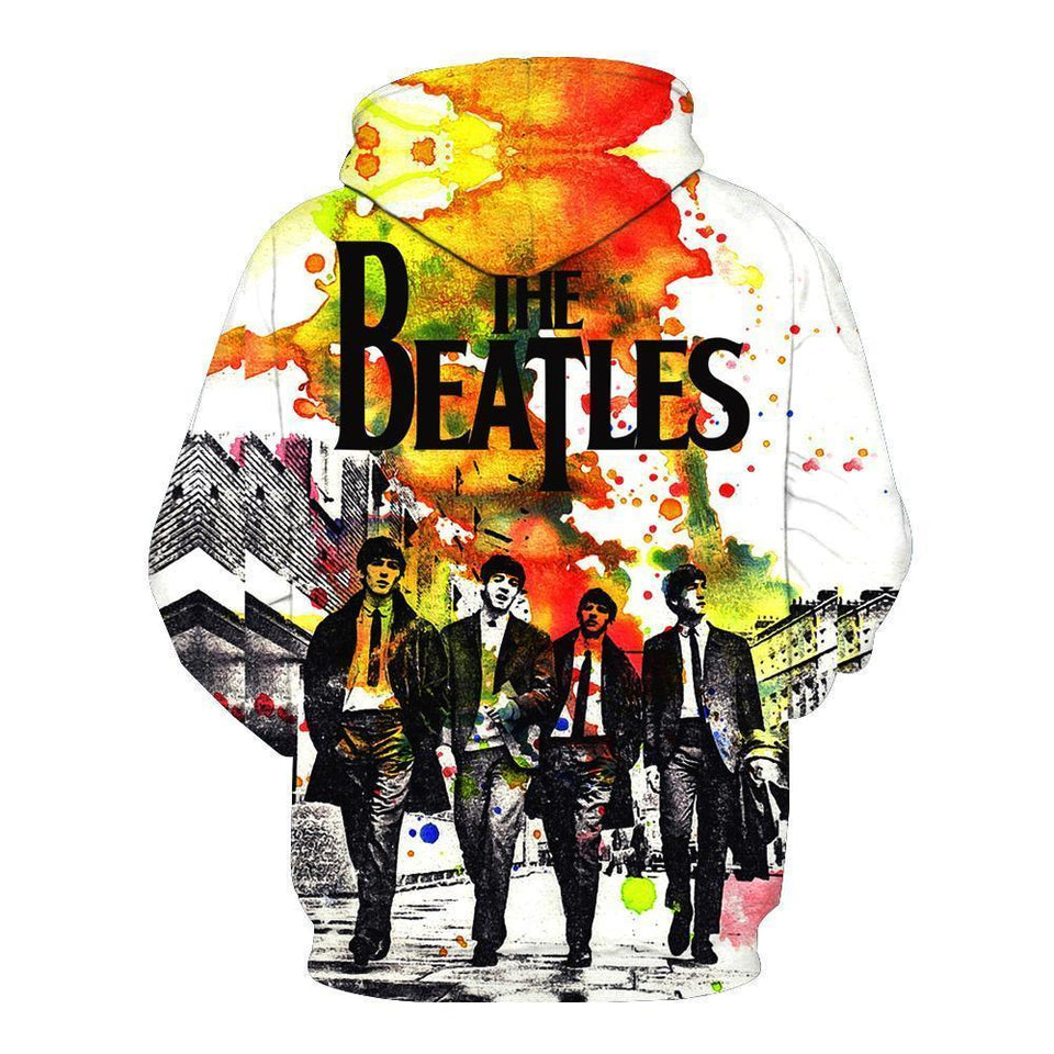 THE BEATLES 3D full over print Hoodie, Sweater, TShirt TS-031