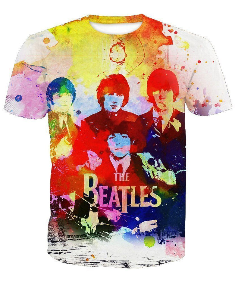 THE BEATLES 3D full over print Hoodie, Sweater, TShirt TS-032