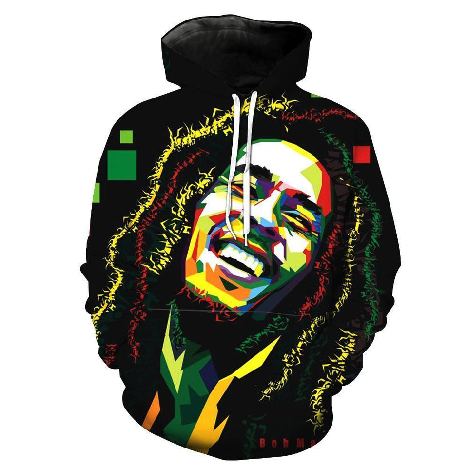 Bob Marley 3D full over print Hoodie, Sweater, TShirtt TS-036