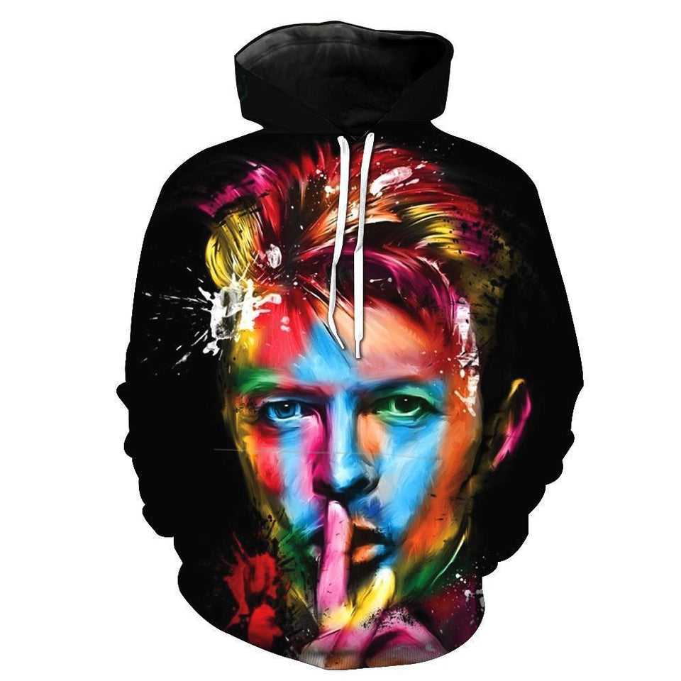 David Bowie 3D full over print Hoodie, Sweater, TShirt TS-039