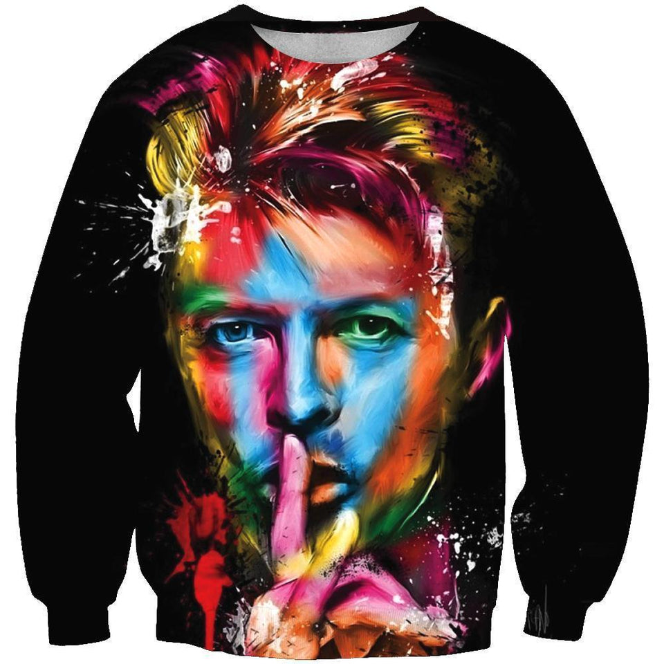 David Bowie 3D full over print Hoodie, Sweater, TShirt TS-039