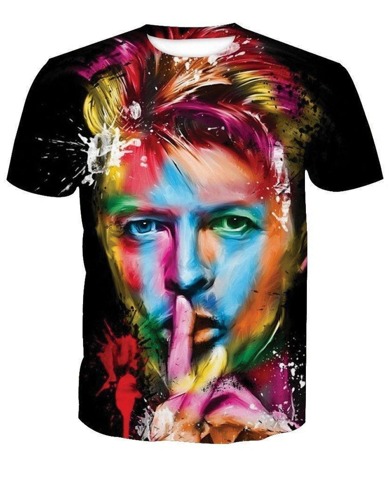 David Bowie 3D full over print Hoodie, Sweater, TShirt TS-039