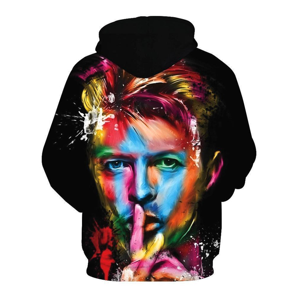 David Bowie 3D full over print Hoodie, Sweater, TShirt TS-039