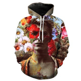 David Bowie Flower 3D full over print Hoodie, Sweater, TShirt TS-040