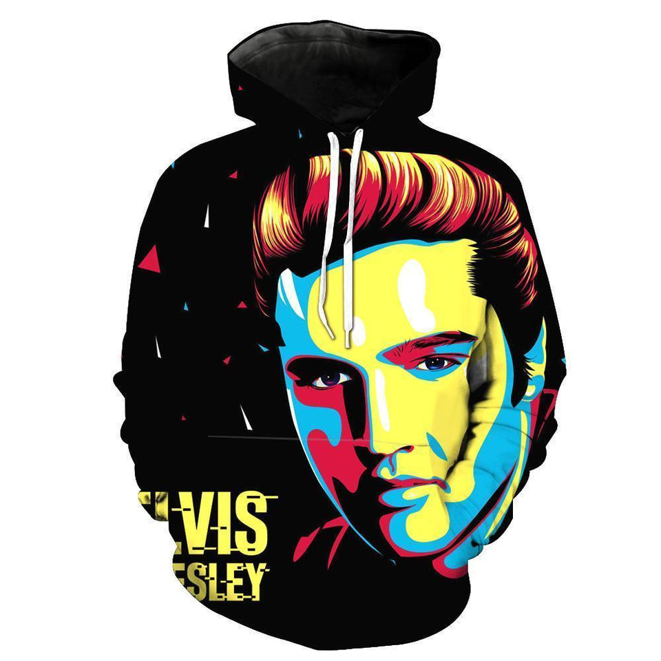 Elvis Presley 3D full over print Hoodie, Sweater, TShirt TS-042