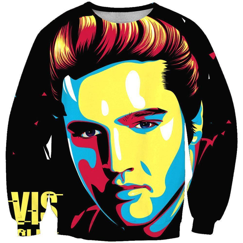 Elvis Presley 3D full over print Hoodie, Sweater, TShirt TS-042