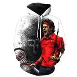 Roger Federer 3D full over print Hoodie, Sweater, TShirtt TS-045