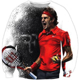 Roger Federer 3D full over print Hoodie, Sweater, TShirtt TS-045