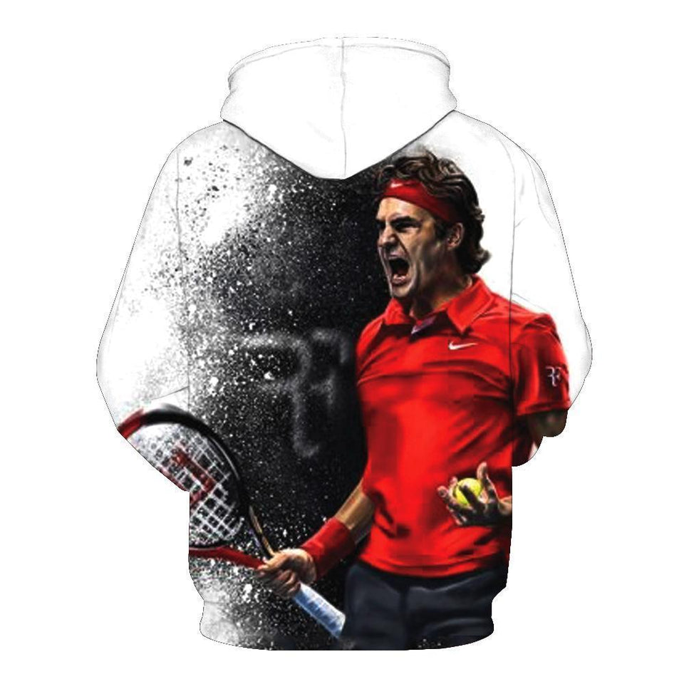 Roger Federer 3D full over print Hoodie, Sweater, TShirtt TS-045