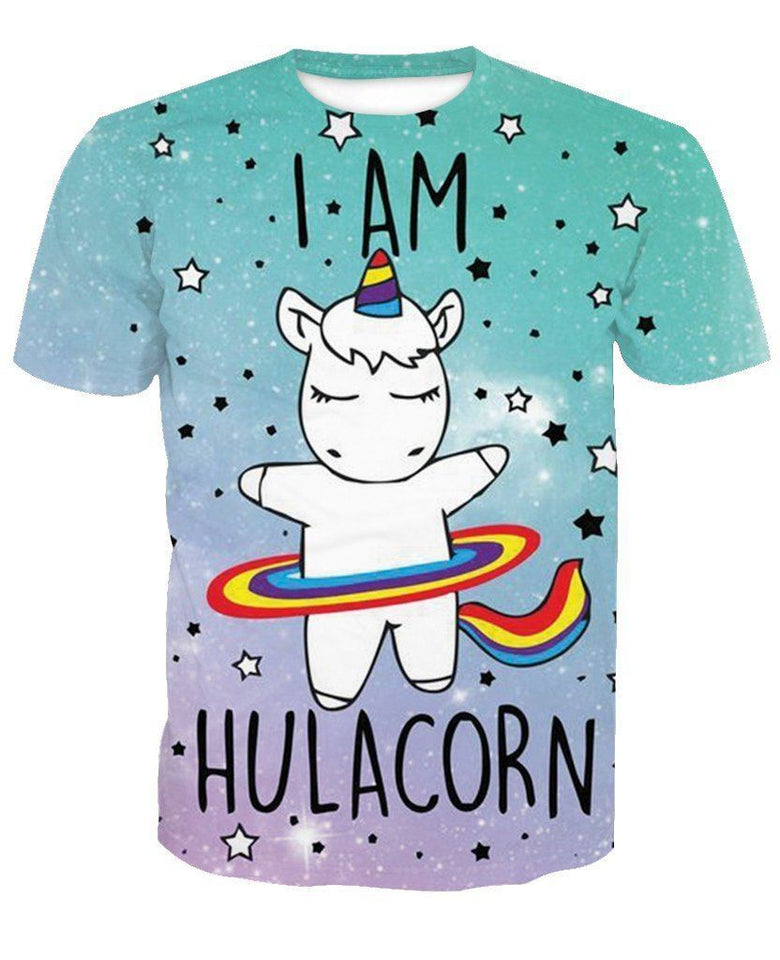 Unicorn 3D full over print Hoodie, Sweater, TShirt TS-047