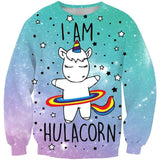 Unicorn 3D full over print Hoodie, Sweater, TShirt TS-047
