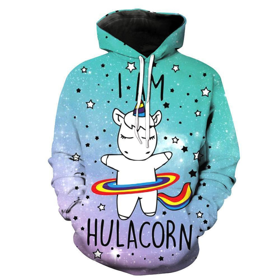 Unicorn 3D full over print Hoodie, Sweater, TShirt TS-047