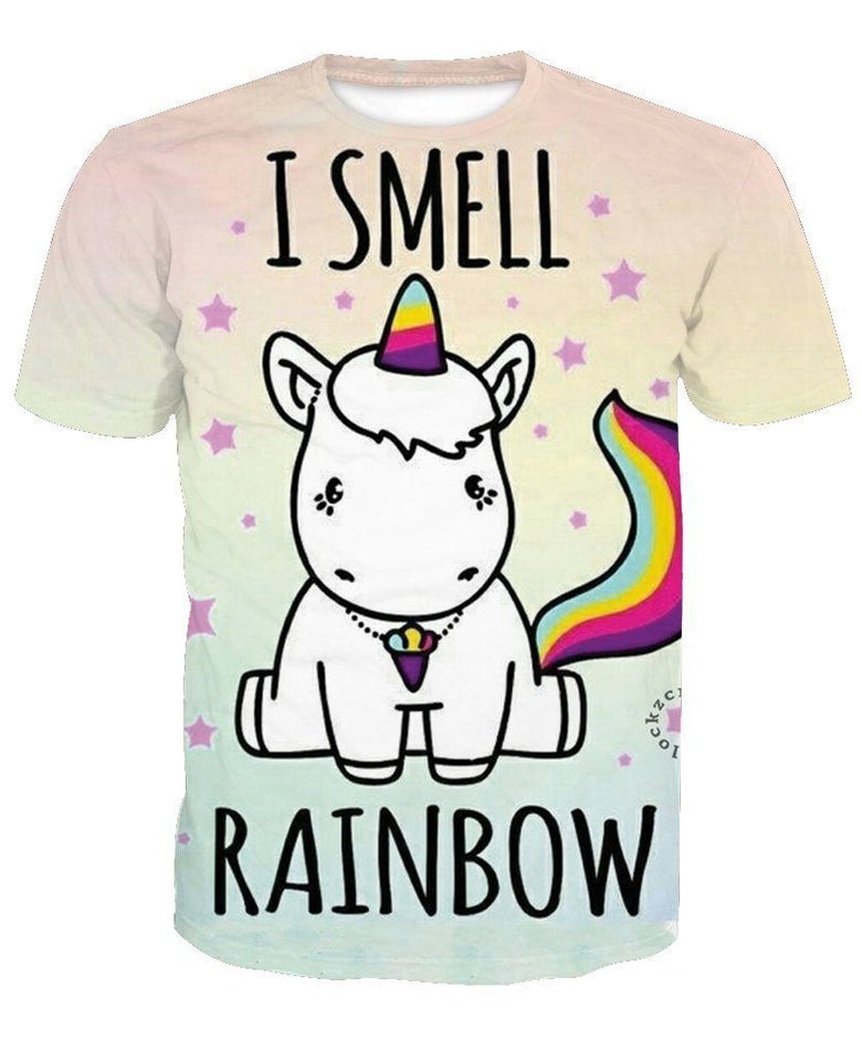 Unicorn 3D full over print Hoodie, Sweater, TShirt TS-049