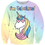 Unicorn 3D full over print Hoodie, Sweater, TShirt TS-051