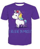 Unicorn 3D full over print Hoodie, Sweater, TShirt TS-054