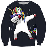 Unicorn 3D full over print Hoodie, Sweater, TShirt TS-053