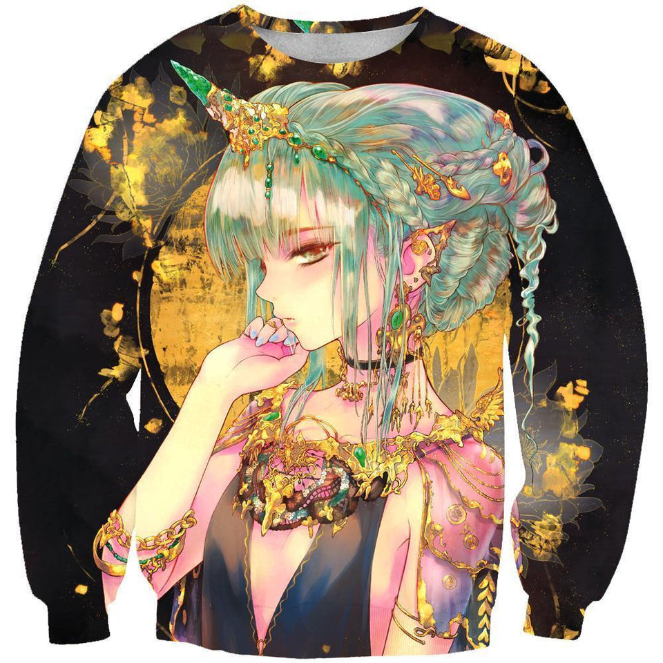 Unicorn 3D full over print Hoodie, Sweater, TShirt TS-052