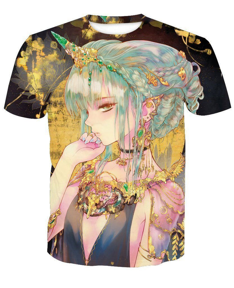 Unicorn 3D full over print Hoodie, Sweater, TShirt TS-052