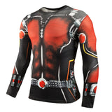 WINTER SOLDIER Compression Shirt for Men (Long Sleeve)