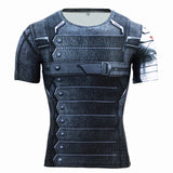 WINTER SOLDIER Compression Shirt for Men (Long Sleeve)